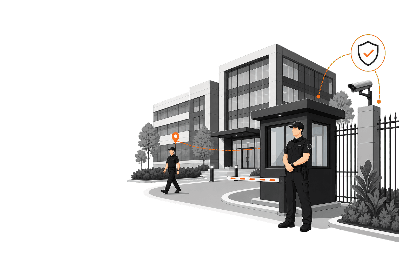 Security Guards overview illustration