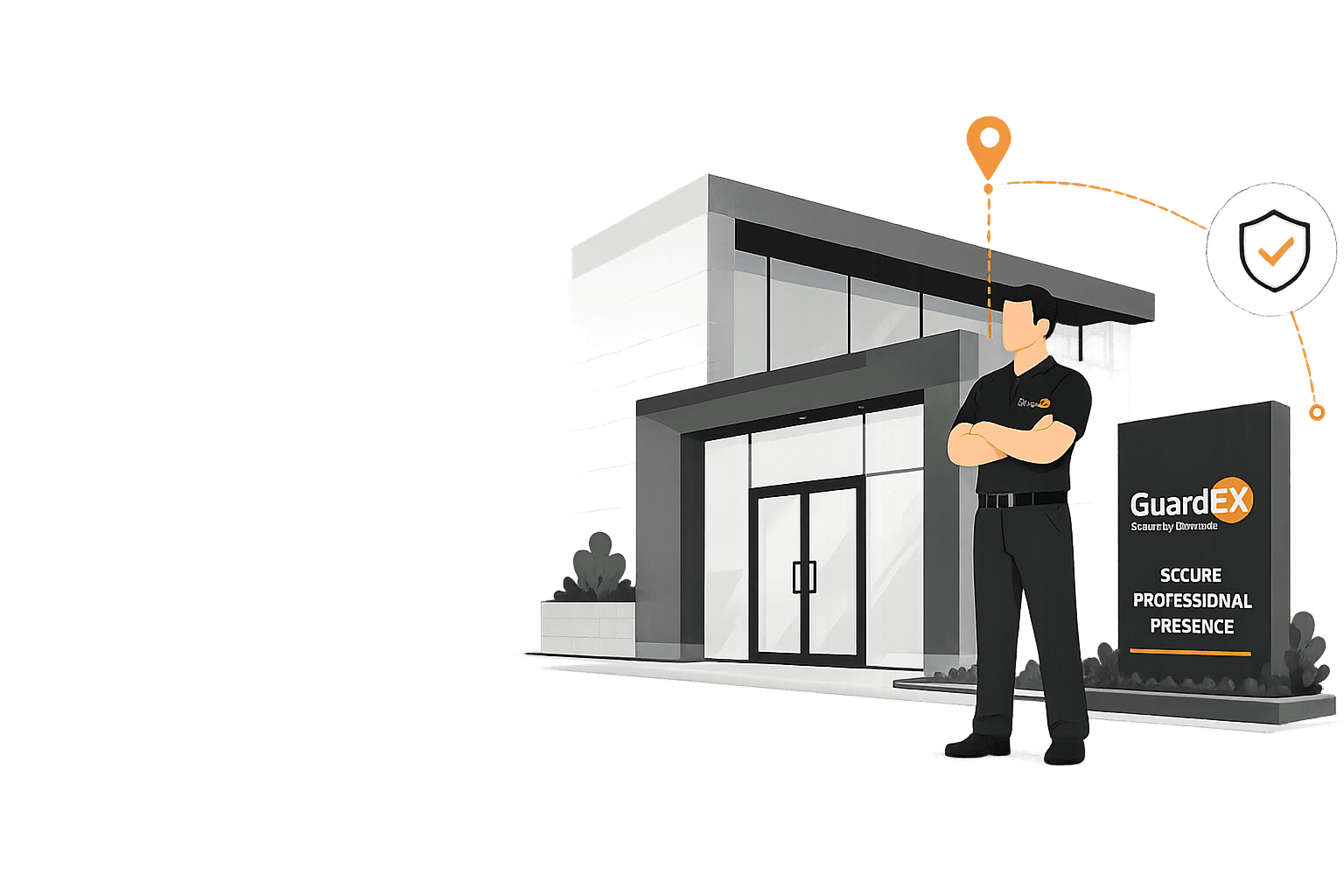 Unarmed Security Guards overview illustration