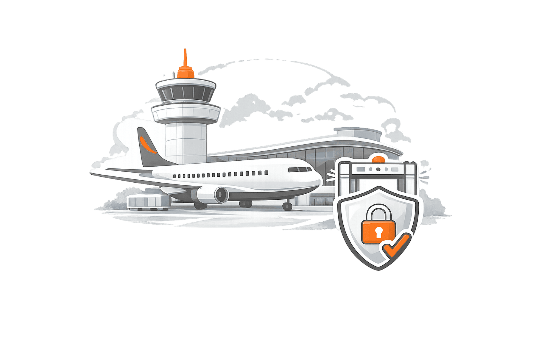 Airport Security overview illustration