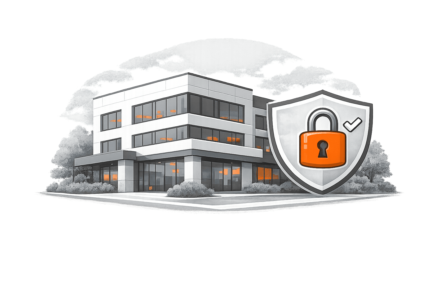 Building Security overview illustration