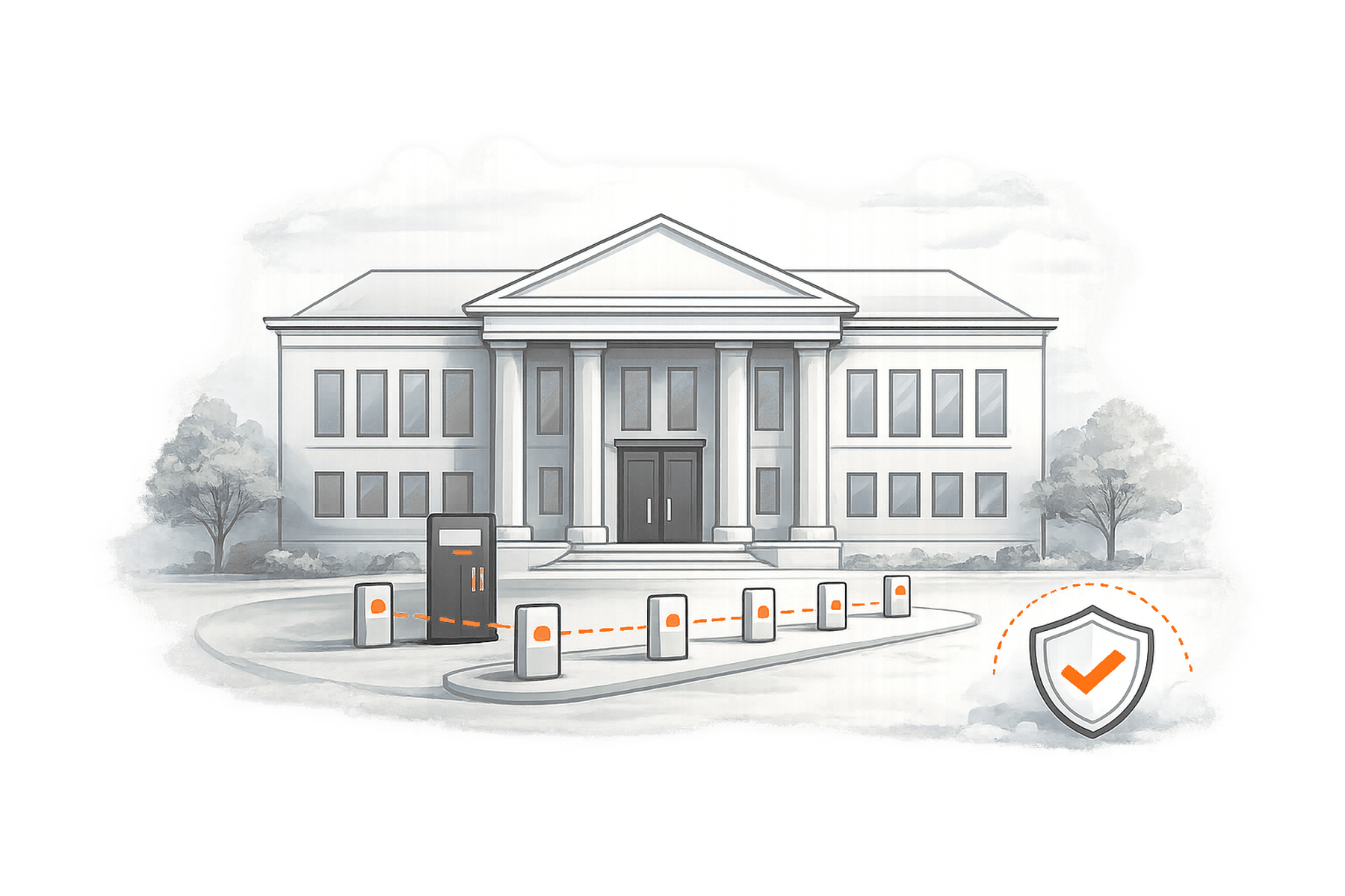 Government Facility Security overview illustration