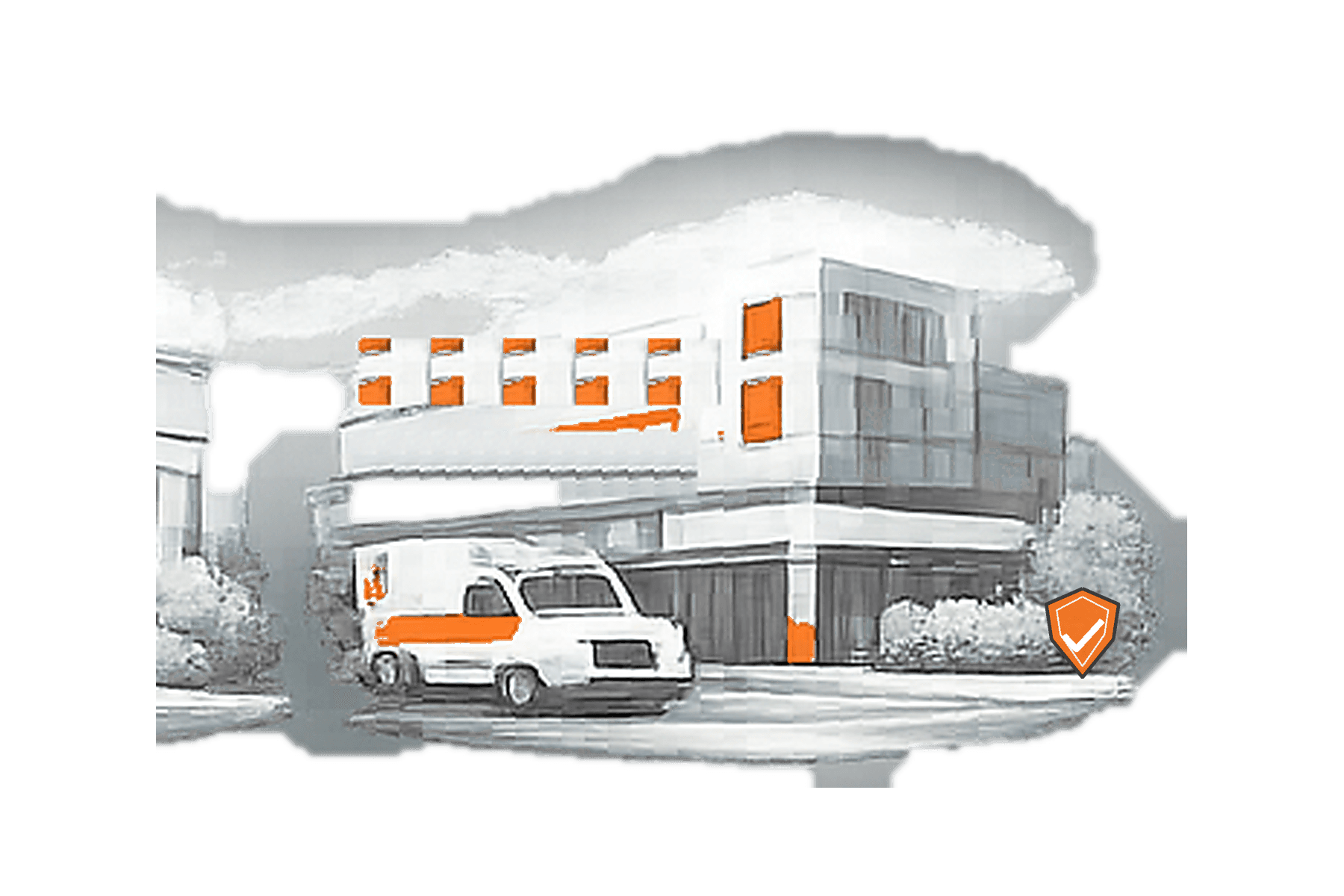 Hospital Security overview illustration