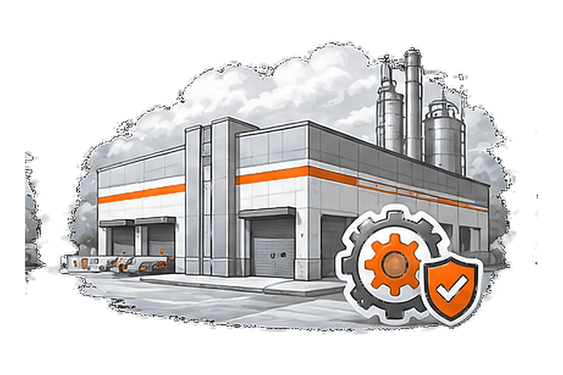 Manufacturing Security overview illustration