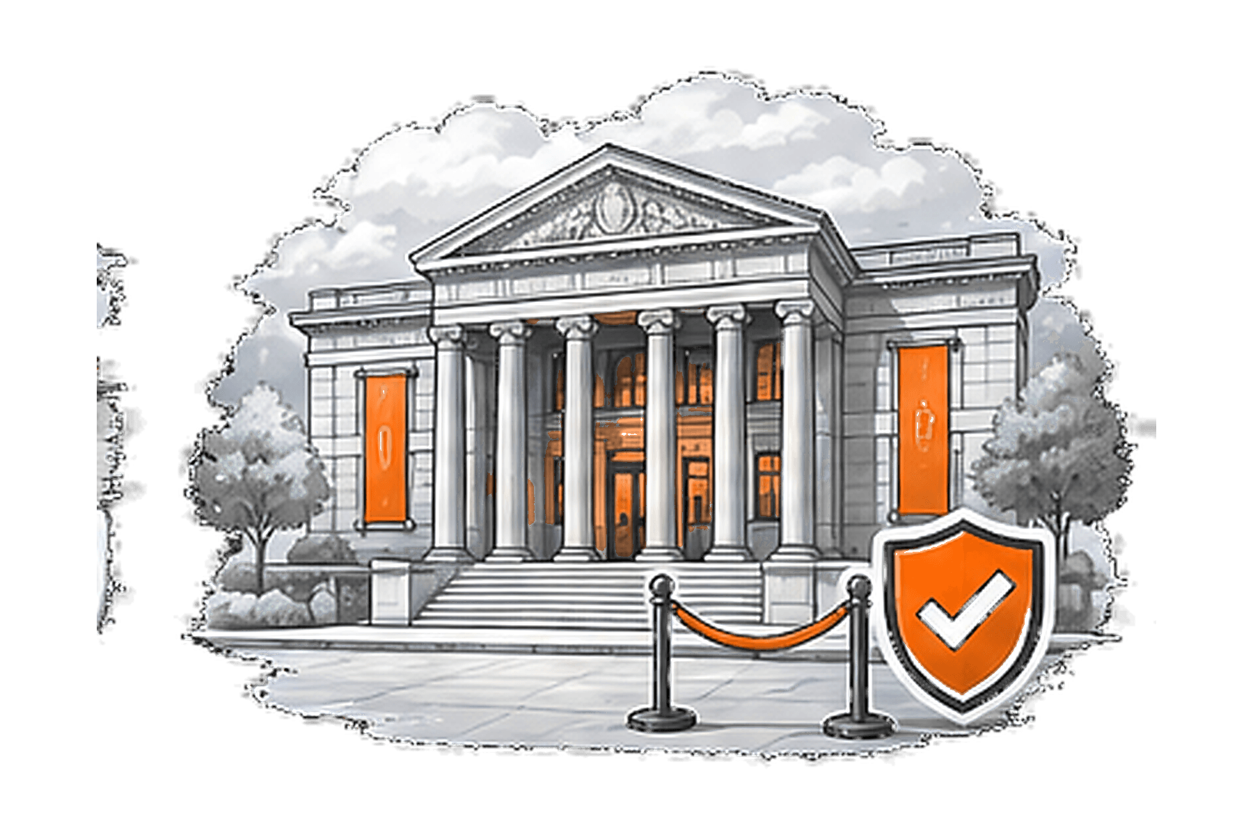 Museum Security overview illustration