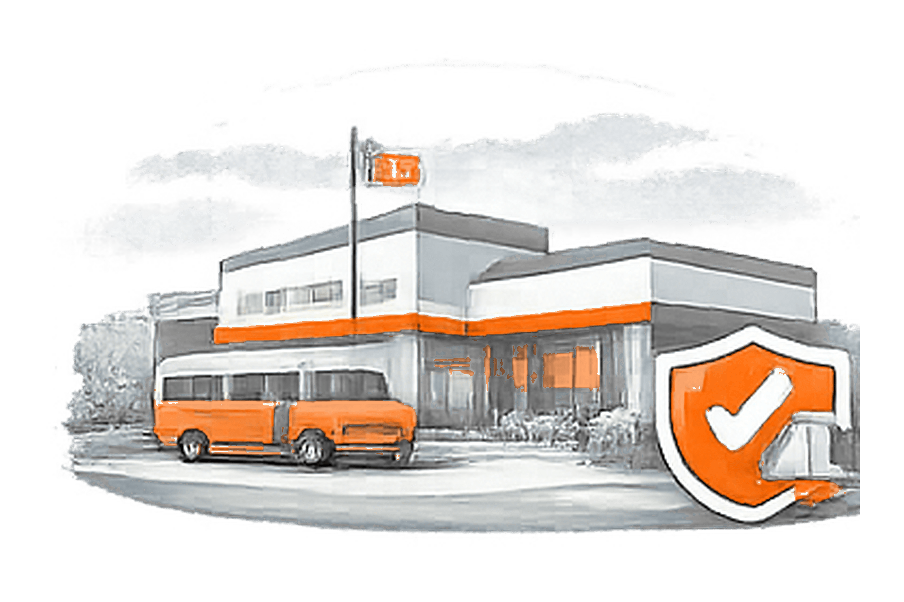 School Security overview illustration