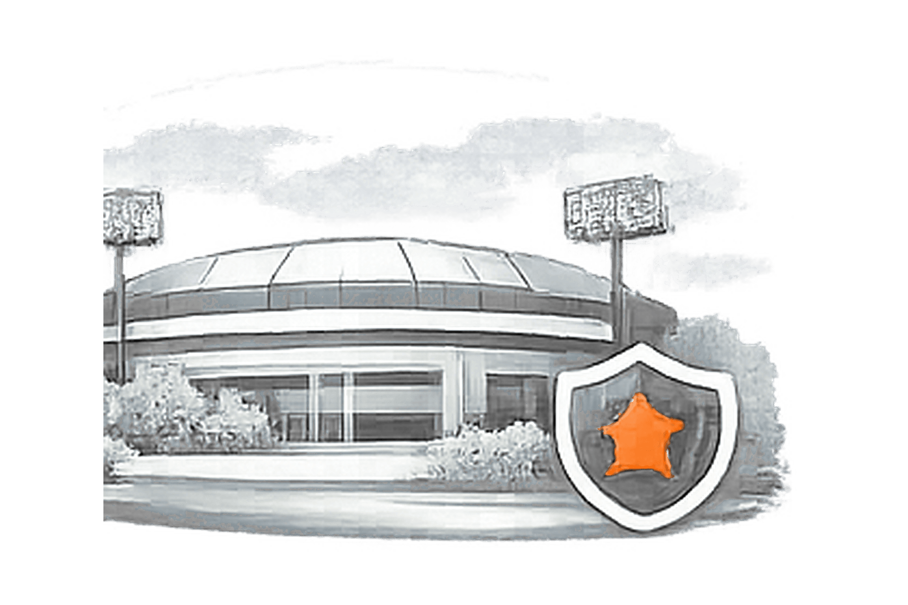 Stadium Security overview illustration
