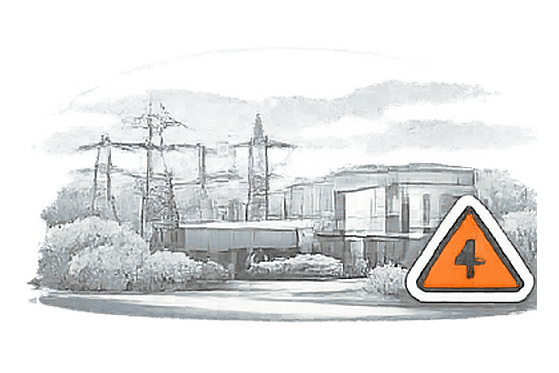 Substation Security overview illustration